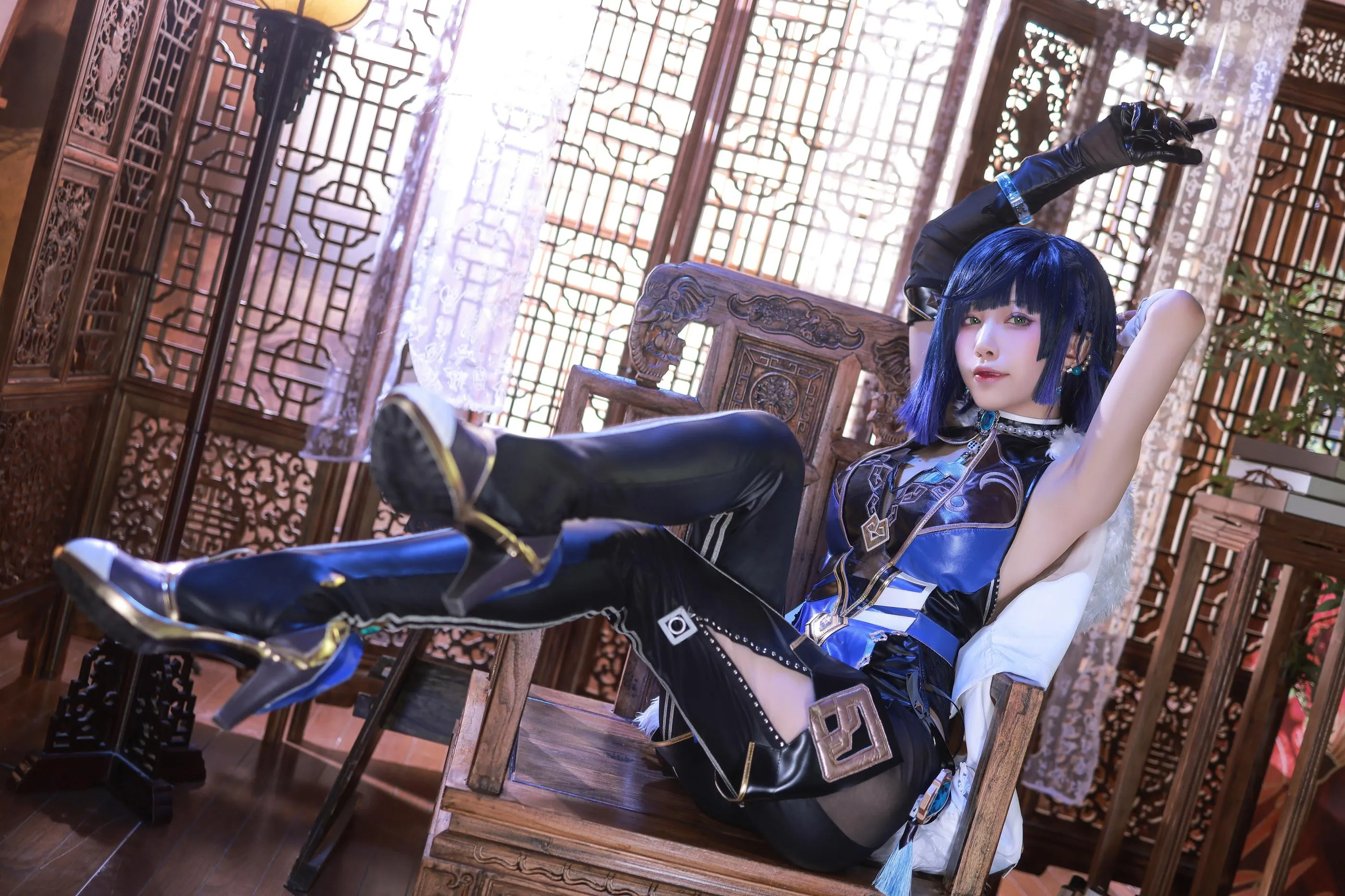 水淼Aqua – NO.117 夜兰 [98P]插图6